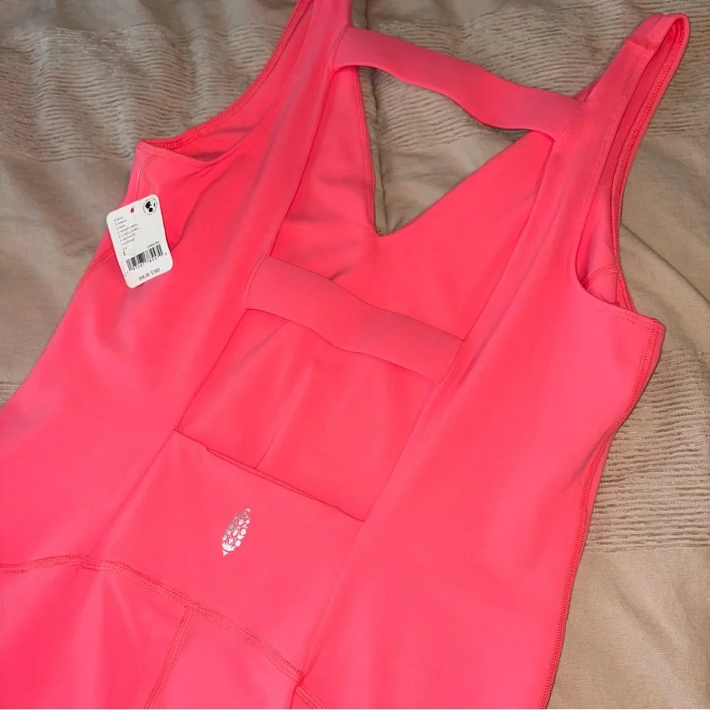 FP Movement Never Better Coral One Piece (NWT) - Picture 4 of 6